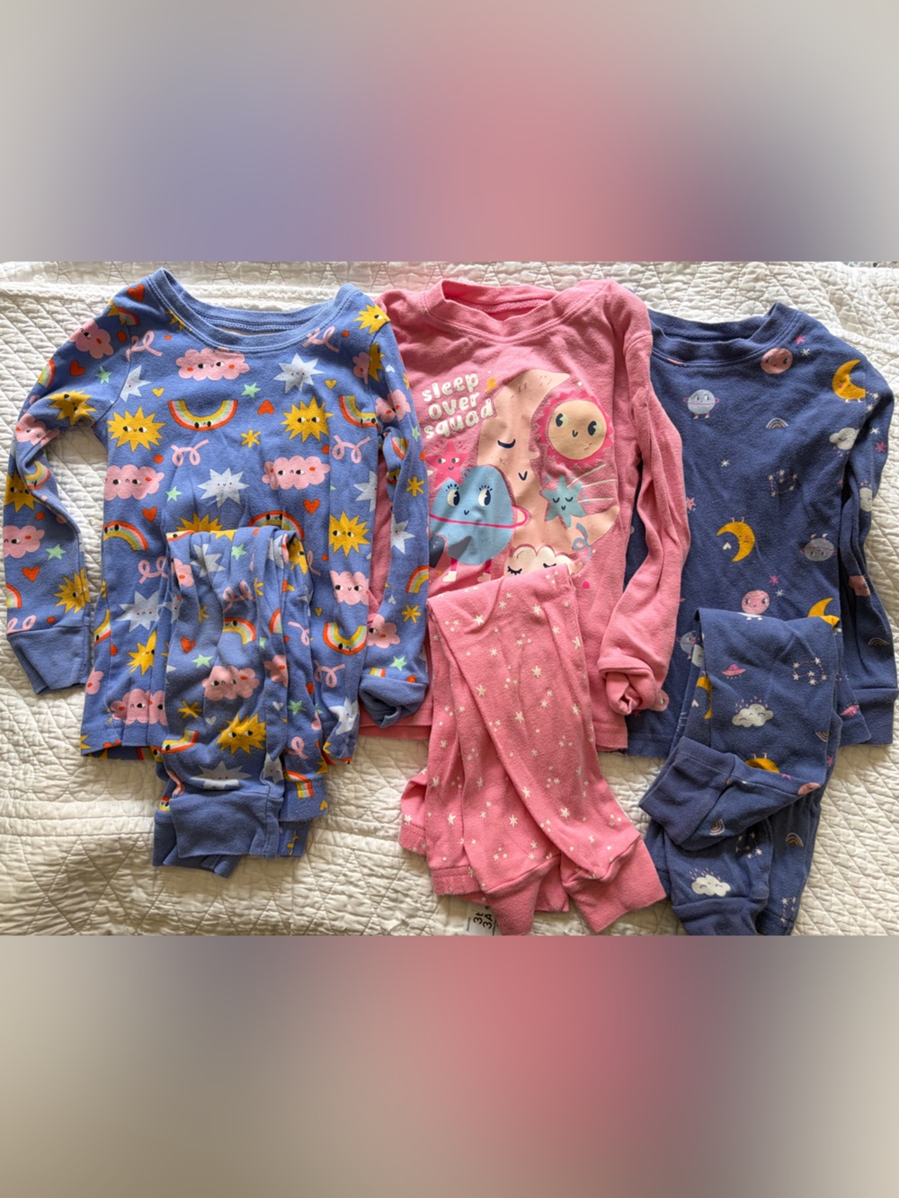 Girls 3T Pajama lot